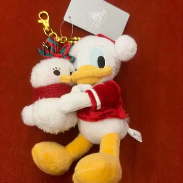 도날드 봉제 인형 키링 키체인 DISNEY CHRISTMAS