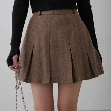 FREE'S MART 박스 플리츠 미니 스커트