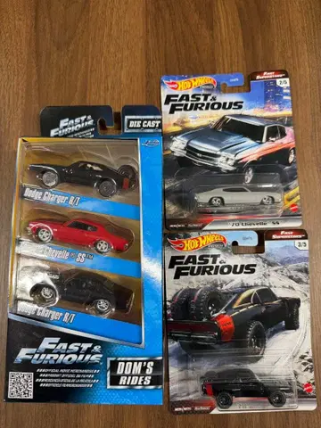 Fast & Furious 와일드 스피드 다이캐스트 미니카 세트