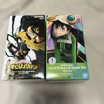 나의 히어로 아카데미아 미도리야 이즈쿠 아스이 츠유 피규어 2개 세트