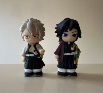 귀멸의 칼날 손가락 인형 시나즈가와 사네미 토미오카 기유