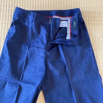 COMME CA ISM 네이비 와이드 팬츠 L 사이즈