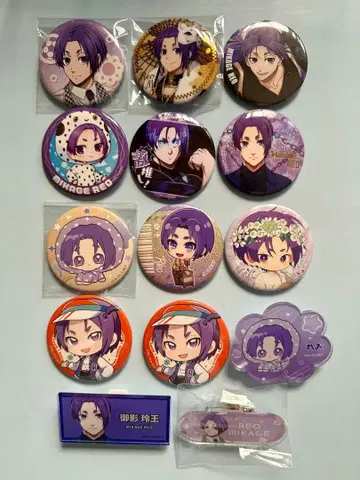 블루 록 미카게 레오 캔뱃지 낱개 판매