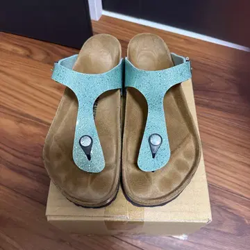 Birkenstock 민트 그린 샌들 39