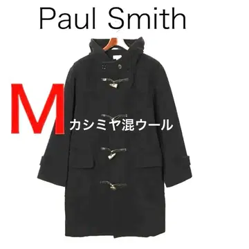 H3437 폴스미스 캐시미어 혼방 헤링본 무늬 더플 코트