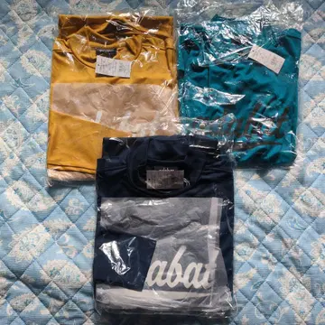 아다바트 (adabat) 긴팔 하이넥 셔츠 3종 세트 LL