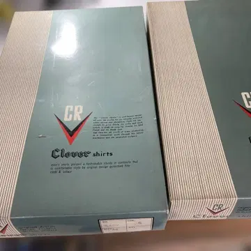 CR Clover shirts 남성용 커터 셔츠