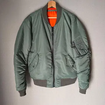 AVIREX 플라이트 자켓 올리브 그린 XL