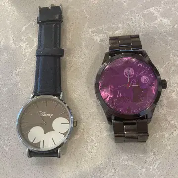 Disney 손목시계, 포켓몬 미미큐 퍼플 세트