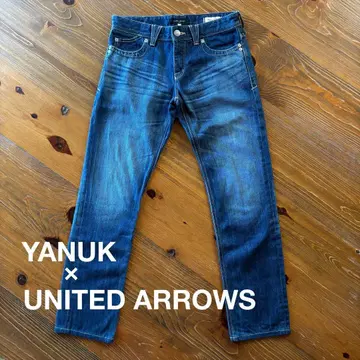 [ YANUK x UNITED ARROWS ] 스트레이트 데님 일본제