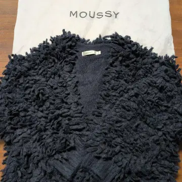 [ 새상품 ] MOUSSY 니트 롱 가디건