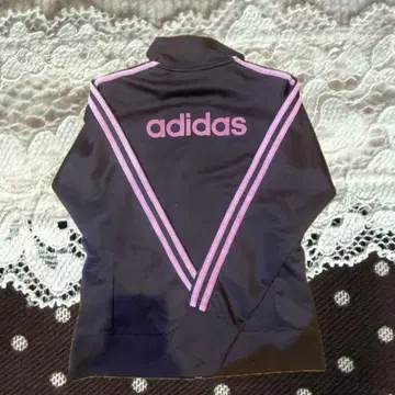 adidas 집업 자켓 다크 그레이/핑크 구제 의류 m