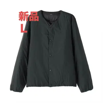 이번 시즌 모델 무인양품 경량 다운 포켓터블 노카라 자켓 신사 L