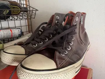 [ 새상품급 ] CONVERSE ALL STAR 브라운 하이컷 27cm