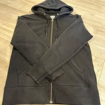 유니클로 빈티지 지퍼 후드티