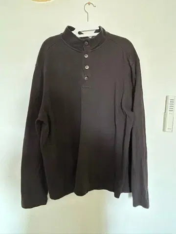 VAN HEUSEN 다크 브라운 하이넥 니트 XL