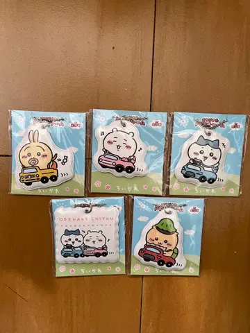 치이카와 (먼작귀) PVC 참 5개 세트