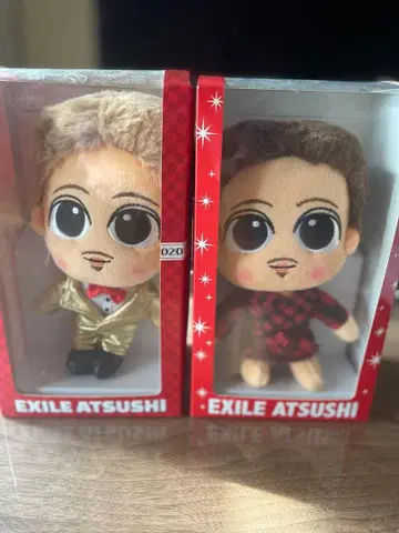 EXILE ATSUSHI 봉제 인형 2체 세트