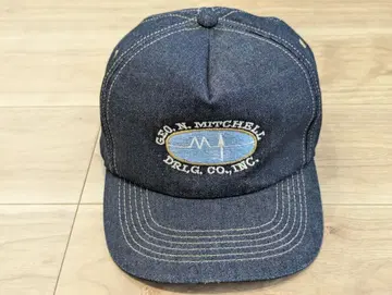 데님 캡 트래커 기업 특주 자수 로고 빈티지 90s 레어