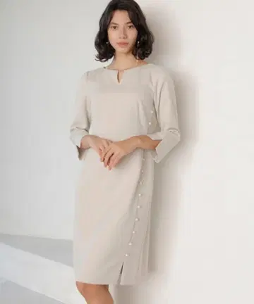 소프트 트윌 펄 원피스