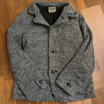 HINSON 트위드풍 자켓 M 사이즈 그레이 계열