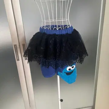 쿠키 몬스터 레이스 숏팬츠