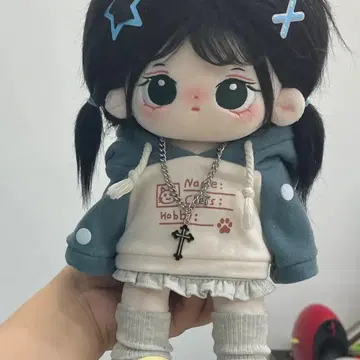 20cm 봉제 인형용 옷 갈아입기  옷 4세트