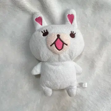 토끼 모피 봉제 인형