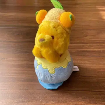 [ 새상품급 ] 홍콩 디즈니 푸우 봉제 인형 귤 캐릭터 굿즈