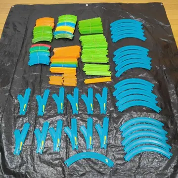 170개 클리어 프라레일 곡선 레일 직선 레일 프라레일 박람회 세척 완료