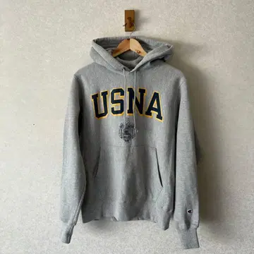 Champion 리버스 위브 USNA US NAVY S 그레이