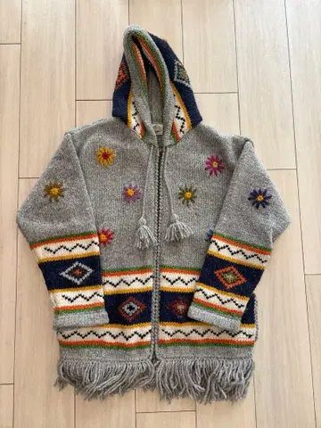 ARTESANIA 프린지 자수 자켓