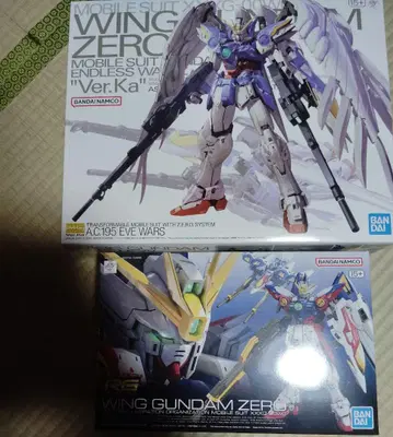 MG 윙건담 제로 EW ver ka RG 윙건담 제로