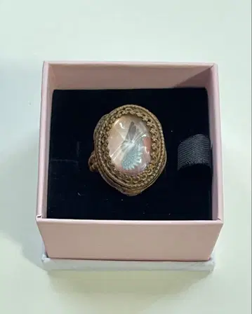 빈티지풍 새 날개 반지