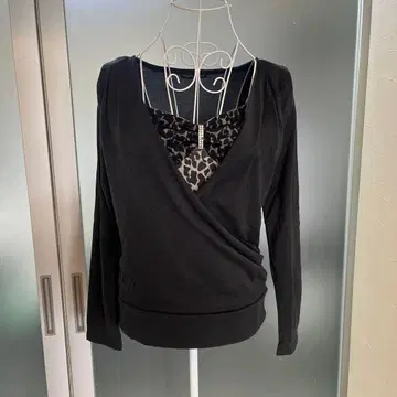 블랙 랩 스타일 긴팔 상의