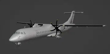 ATR72 레진 키트 144 스케일