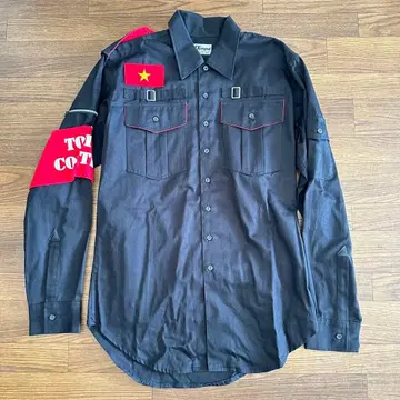 [ 666 ] The Clash 셔츠 자켓 블랙