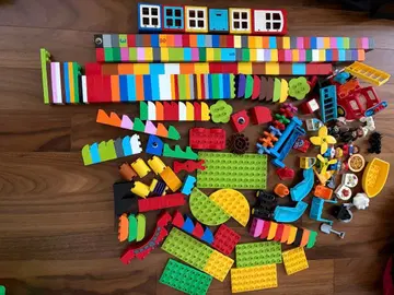 레고 듀플로 소방차 등 럭셔리 4종 세트