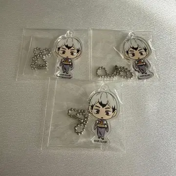 하이큐!! 여름 축제 SD 트레이딩 아크릴 키체인 키타 신스케 3점