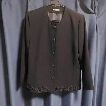 블랙 자켓 사이즈 13 버튼 포함