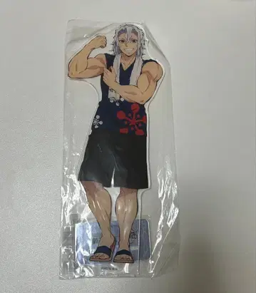 귀멸의 칼날 극락탕 BIG 아크릴 스탠드 우즈이 텐겐