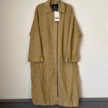 새상품 [ ZARA 자라 ] 오버 사이즈 데미지 가공 커버올