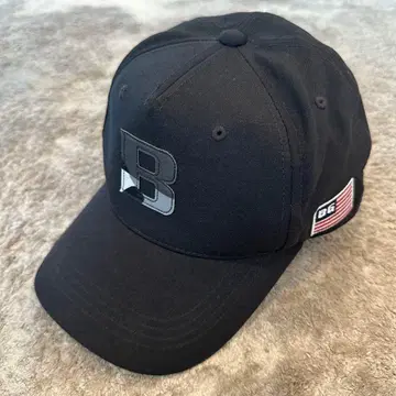 BRIEFING 블랙 캡 B 로고