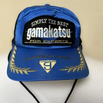 gamakatsu 낚시 캡 블루