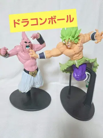 드래곤볼 브로리와 마인 부우 피규어 2체 세트