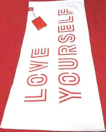 새상품급 BTS LOVEYOURSELF 타월