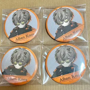 니지산지 EN 알반 녹스 캔뱃지 세트