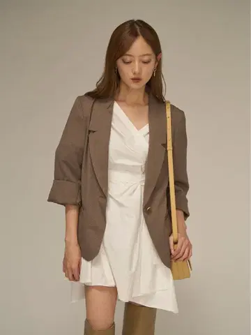 새상품급 SNIDEL 스나이델 오버 자켓 MOC