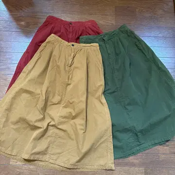 롱 스커트 3종 세트