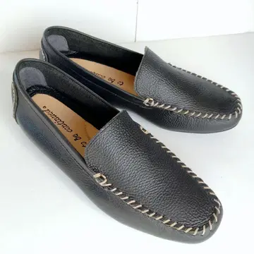 to be continued 드라이빙 슈즈 가죽 블랙